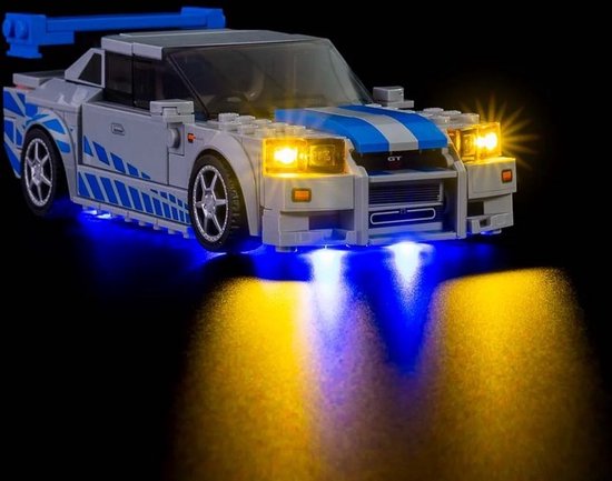 Light My Bricks - Verlichtingsset geschikt voor LEGO Speed Champions Nissan Skyline GT-R 76917