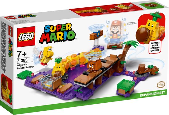 LEGO Super Mario Uitbreidingsset: Wigglers Giftige Moeras - 71383