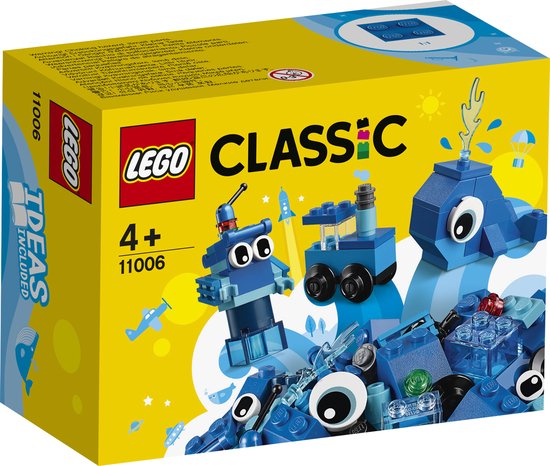 LEGO Classic Creatieve Blauwe Stenen - 11006