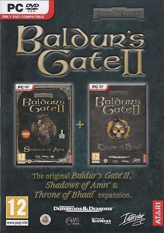 Baldur's Gate 2: Shadows Of Amn + Throne Of Bhaal - Windows