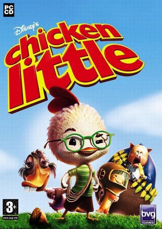 Disney computerspel Interactive Chicken Little - Windows PC kinderspel