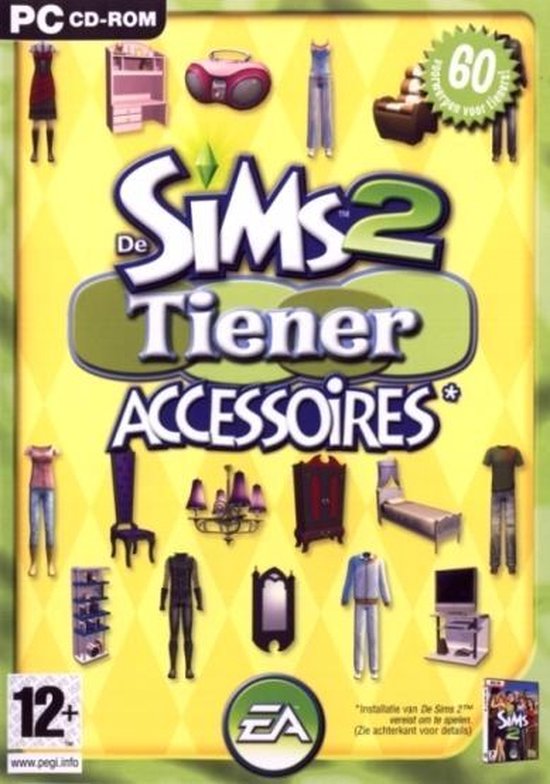 De Sims 2: Tiener Accessoires - Windows