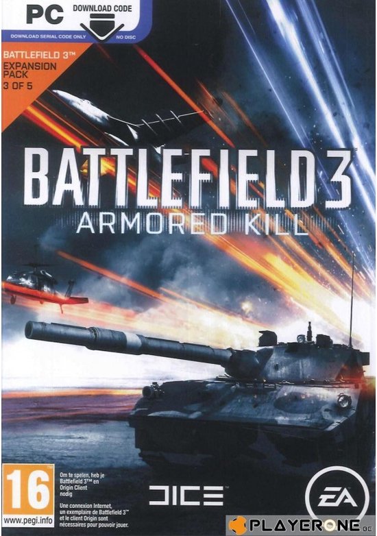 Battlefield 3: Armored Kill - Code In A Box - Windows