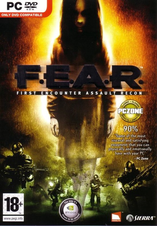 F.E.A.R.  First Encounter Assault And Recon FEAR - Windows