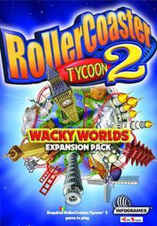 [PC] RollerCoaster Tycoon 2 Expansion Pack Wacky Worlds Goed