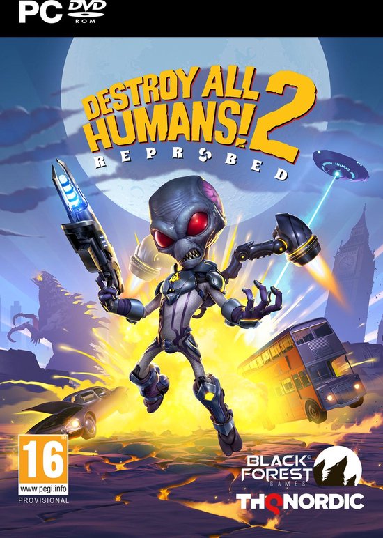 PC Video Game THQ Nordic Destroy All Humans 2: Reprobed