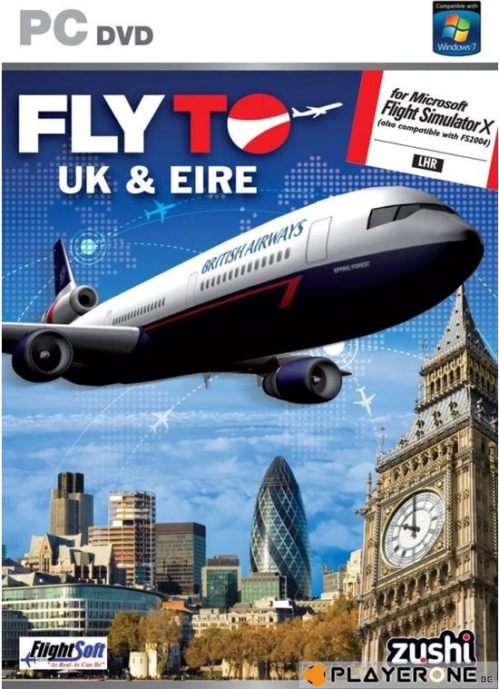 Fly To UK and Eire ( for Flight Simulator X ) (UK only)