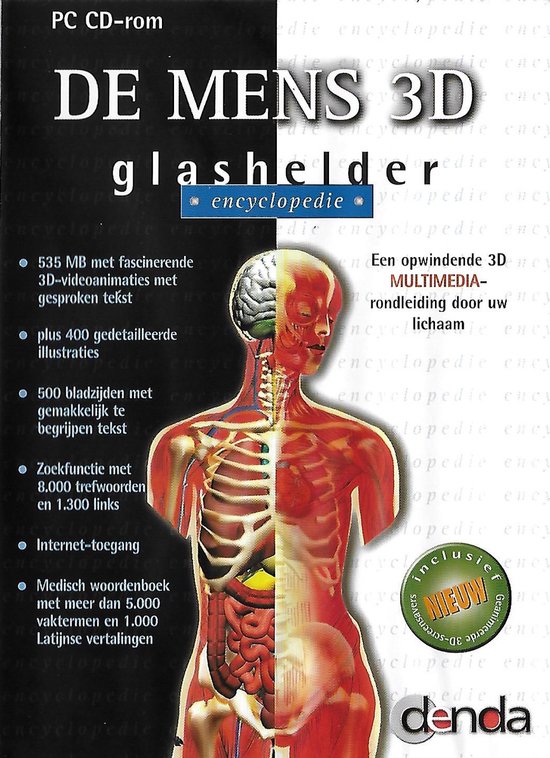 De Mens 3D Glashelder