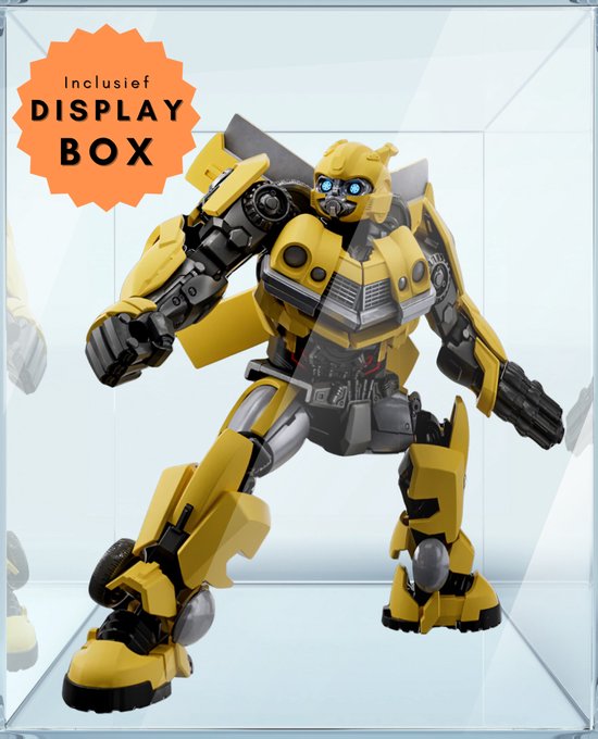 Hasbro - Transformers One Bumblebee incl display box | Auto bots wars | Robot technic modelbouw | Gundam model kit | Speelgoed legacy star bouwpakket | Bekend van manga & anime | Niet compatibel met lego of revell | Sinterklaas & Kerst cadeautjes