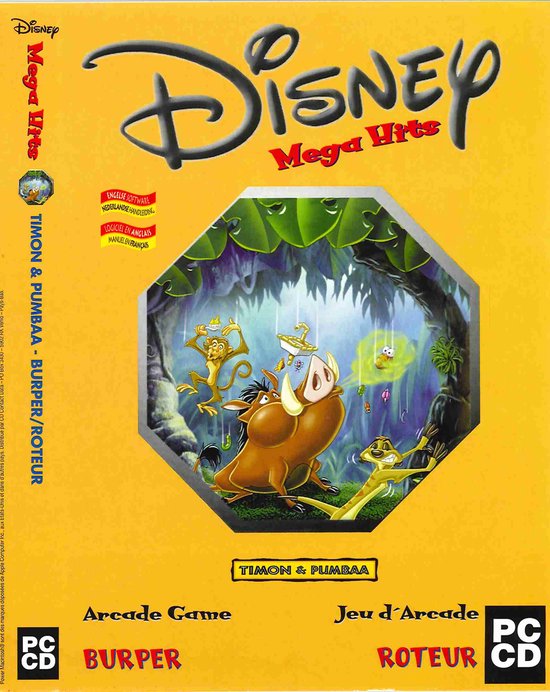 Disney Mega Hits Burper PC Windows 95