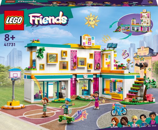 LEGO Friends Heartlake Internationale school Speelgoed met 5 Minipoppetjes -41731