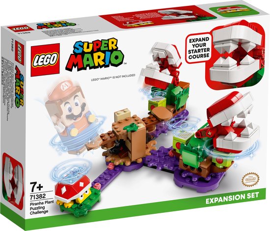 LEGO Super Mario Uitbreidingsset: Piranha Plant Puzzeluitdaging - 71382