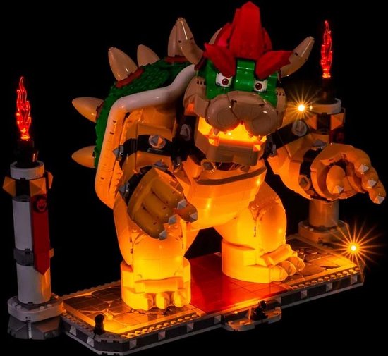 Light My Bricks - Verlichtingsset geschikt voor LEGO Super Mario The Mighty Bowser 71411