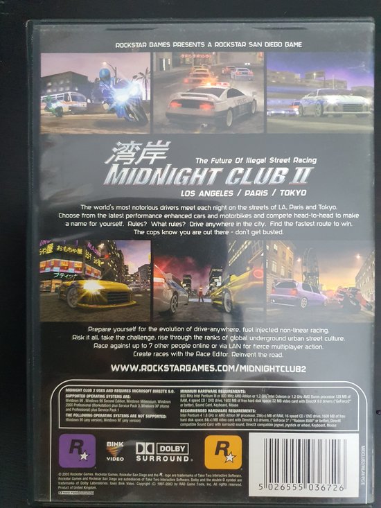 Midnight Club 2 - Windows