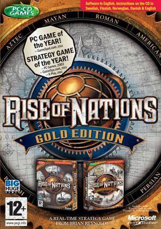 Rise of Nations Gold (Rise of Nations + Thrones & Patriots (Add-On)