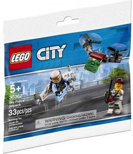 LEGO City Luchtpolitie jetpack (polybag) - 30362