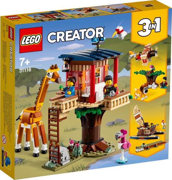 LEGO Creator Safari Wilde Dieren Boomhuis - 31116