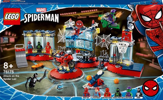 LEGO Spider-Man Aanval op de Spider Schuilplaats - 76175