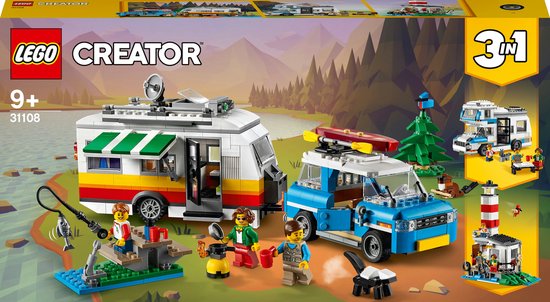 LEGO Creator Familievakantie met Caravan - 31108