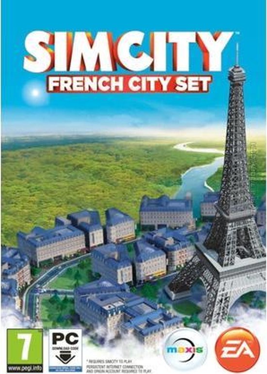 Sim City French City Buildings add on (2013) /PC - Windows