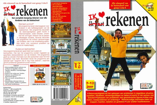 CD-Rom - Ik hou van rekenen - voor jong en oud