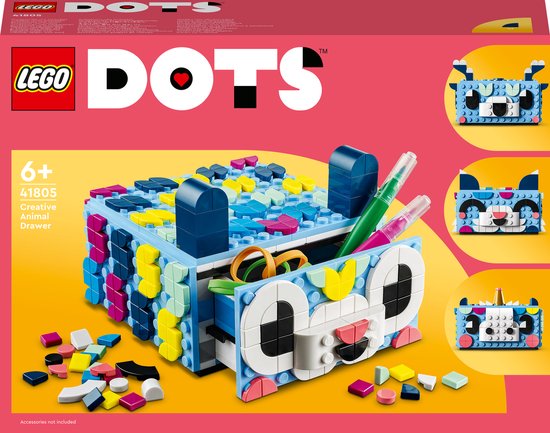 LEGO DOTS Creatief dierenlaatje Knutselset - 41805