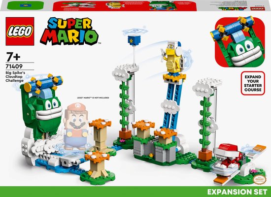 LEGO Super Mario Uitbreidingsset: Reuzen-Spikes wolkentop uitdaging - 71409