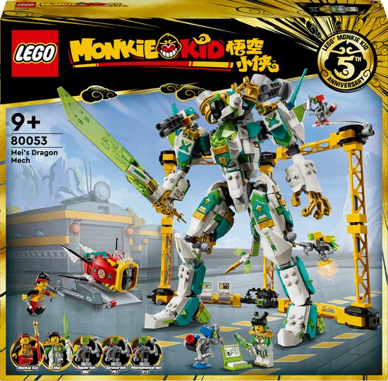 LEGO 80053 Monkie Kid - Mei's Drakenmecha