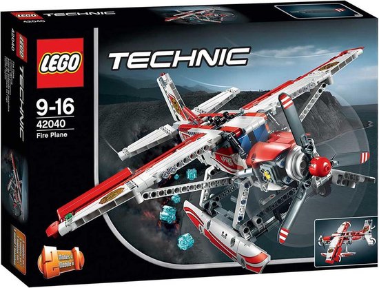 LEGO Technic Brandblus Vliegtuig - 42040