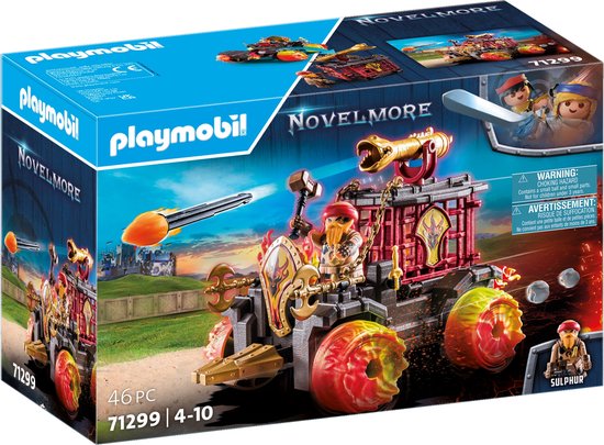 PLAYMOBIL Novelmore Burnham Raiders - Vuurgevechtwagen - 71299