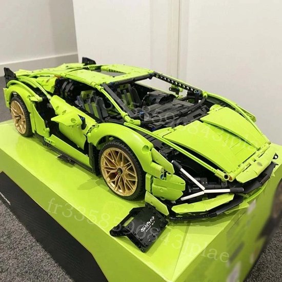 Koopiez Lego auto - Bouwen - Lamborgini - 3696 stuks - Groen - Technisch - Jongens