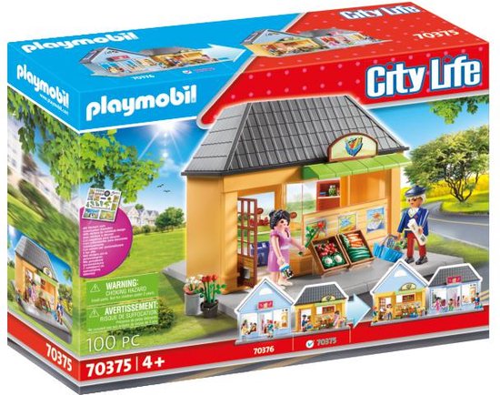 PLAYMOBIL City Life Mijn Kruidenier - 70375