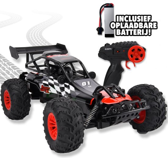 Gear2Play RC Rocket Buggy XL Racebuggy - Bestuurbare auto - RC auto - Incl. oplaadbare batterij