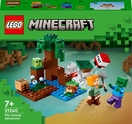 LEGO Minecraft Het Moerasavontuur Bouwset - 21240