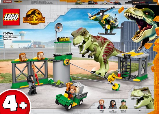 LEGO Jurassic World T.Rex Dinosaurus Ontsnapping - 76944