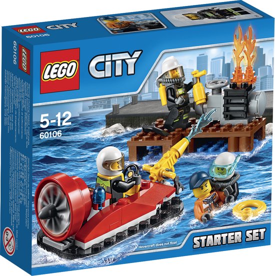 LEGO City Brandweer Starter Set - 60106