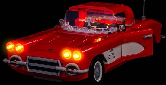 Light My Bricks - Verlichtingsset geschikt voor LEGO Chevrolet Corvette 1961 10321