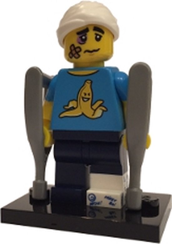 Lego minifiguur serie 15, Clumsy Guy.