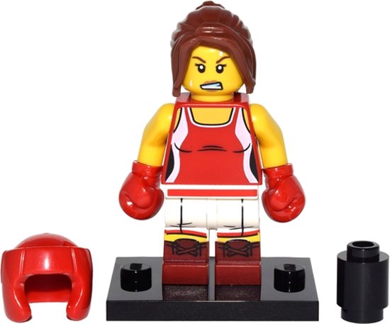 Lego serie 16 minifiguur, Kickboxer.