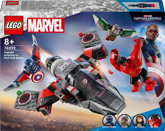 LEGO Marvel Captain America vs. Rode Hulk duel - 76292