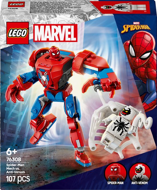 LEGO Marvel Spider-Man mecha vs. Anti-Venom - 76308