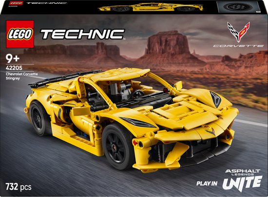 LEGO Technic Chevrolet Corvette Stingray - 42205