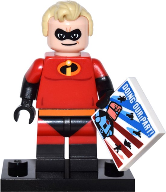 Disney lego minifiguur, Mr, Incredible.