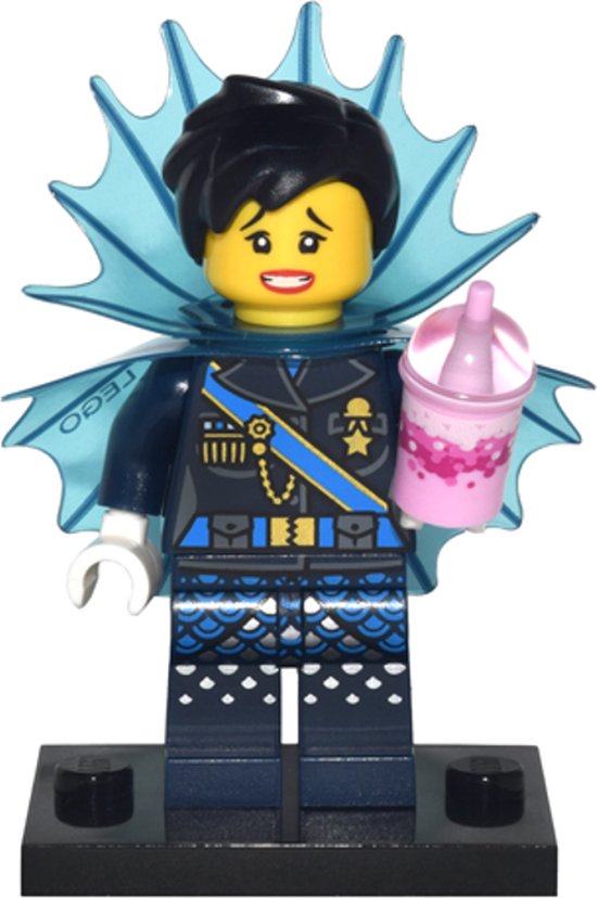 The lego ninjago minifiguur, Shark Army General.