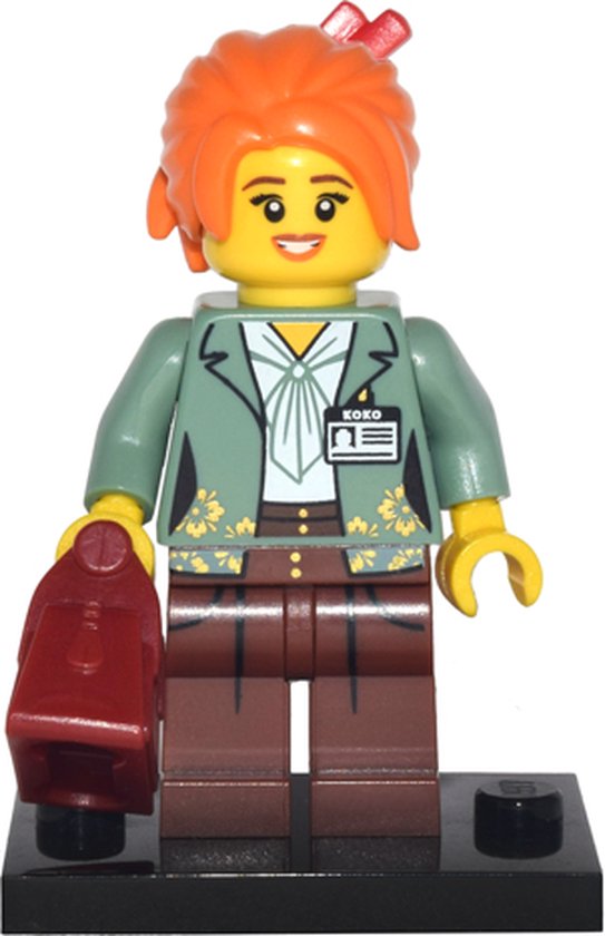 Lego minifiguur The Ninjago Movie, Misako.