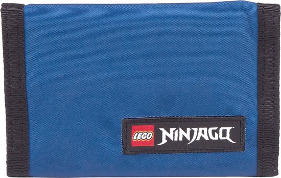 LEGO Ninjago Wallet 10103-2403, voor een jongen, Blauw, Portemonnee, maat: One size