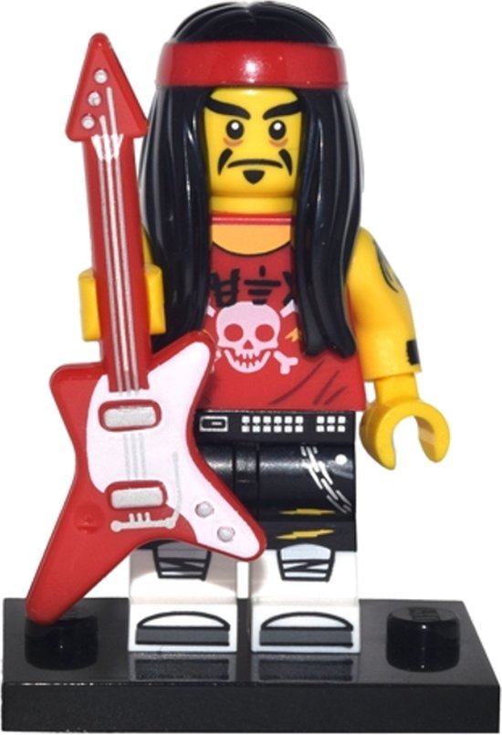 The Lego Ninjago minifiguur, Gong & Guitar Rocker.