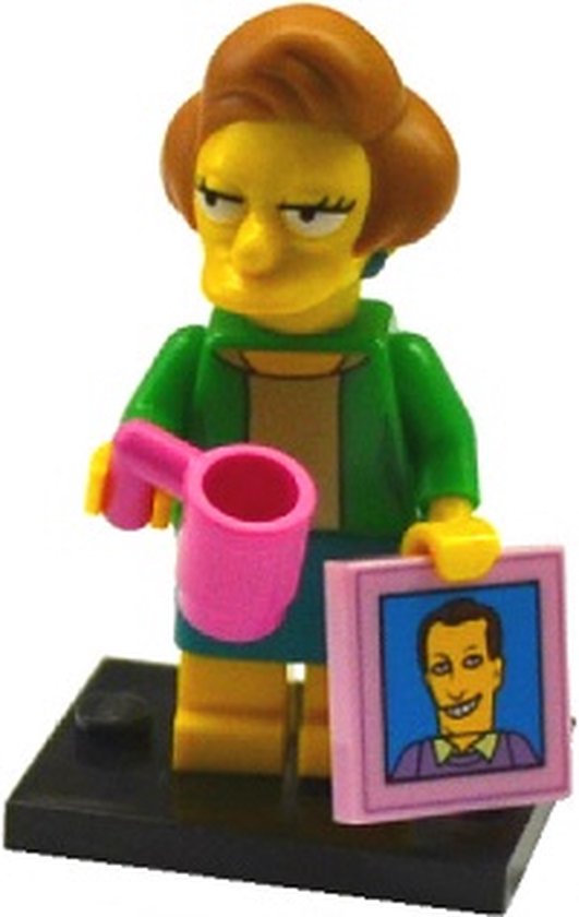 The Simpsons2 lego minifiguur, Edna Krabappel.