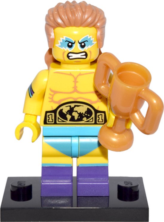 Lego minifiguur serie 15, Wrestling Champion.