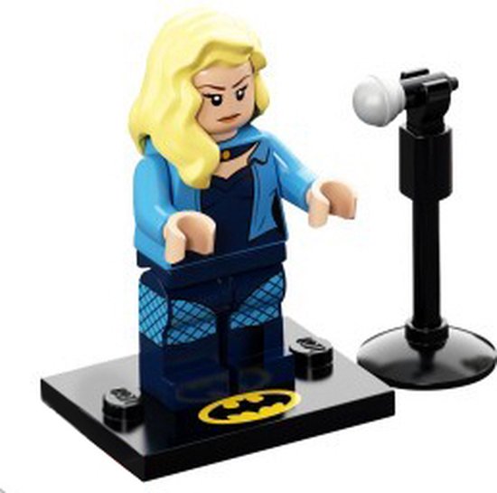 The Lego Batman Movie minifiguur, Black Canary.